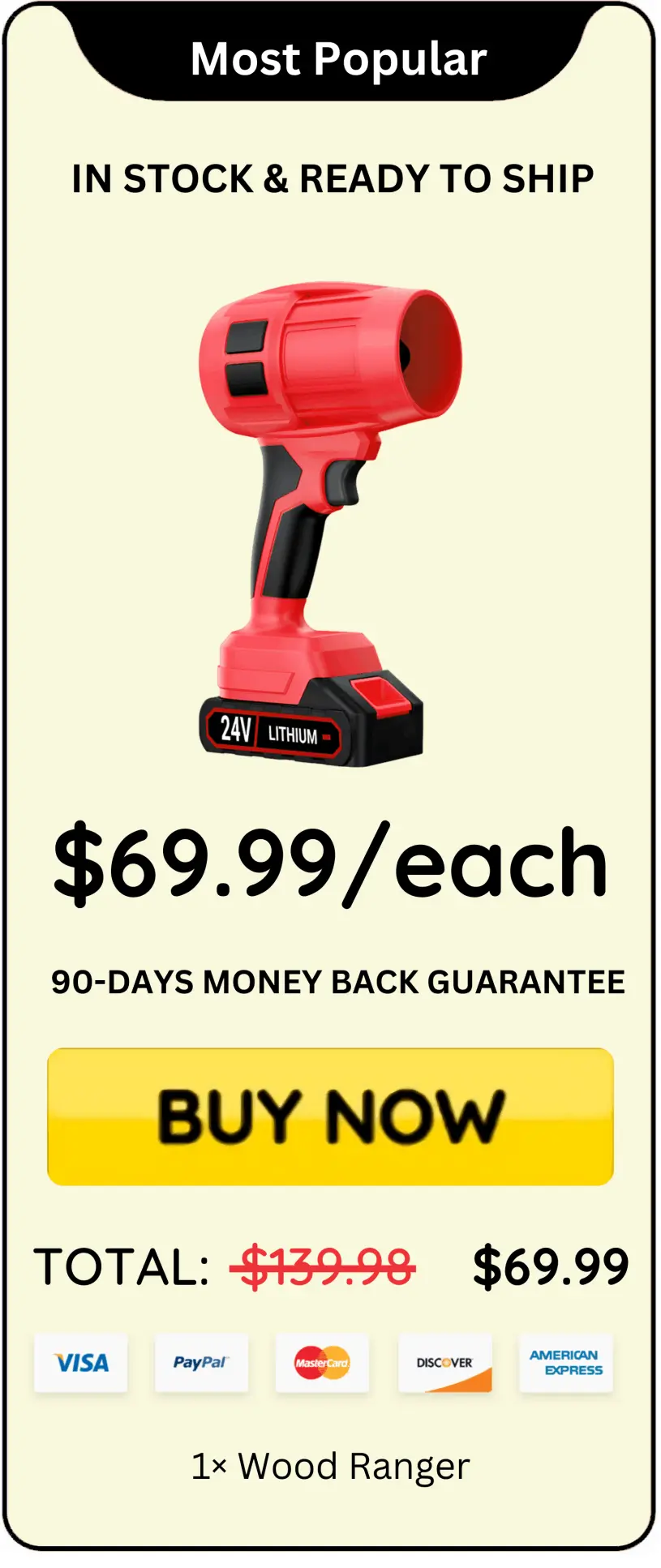 Power Leaf Blower offer price 