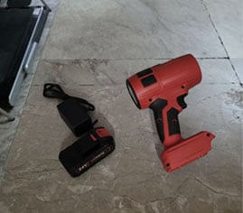Power Leaf Blower customer ~ Daniel F.
